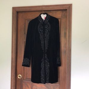 Chico’s Velvet Party Jacket